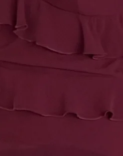 Motel Rocks Strappy Tops | Going Out Tops-Irani Top in Ruby Wine RubyWine