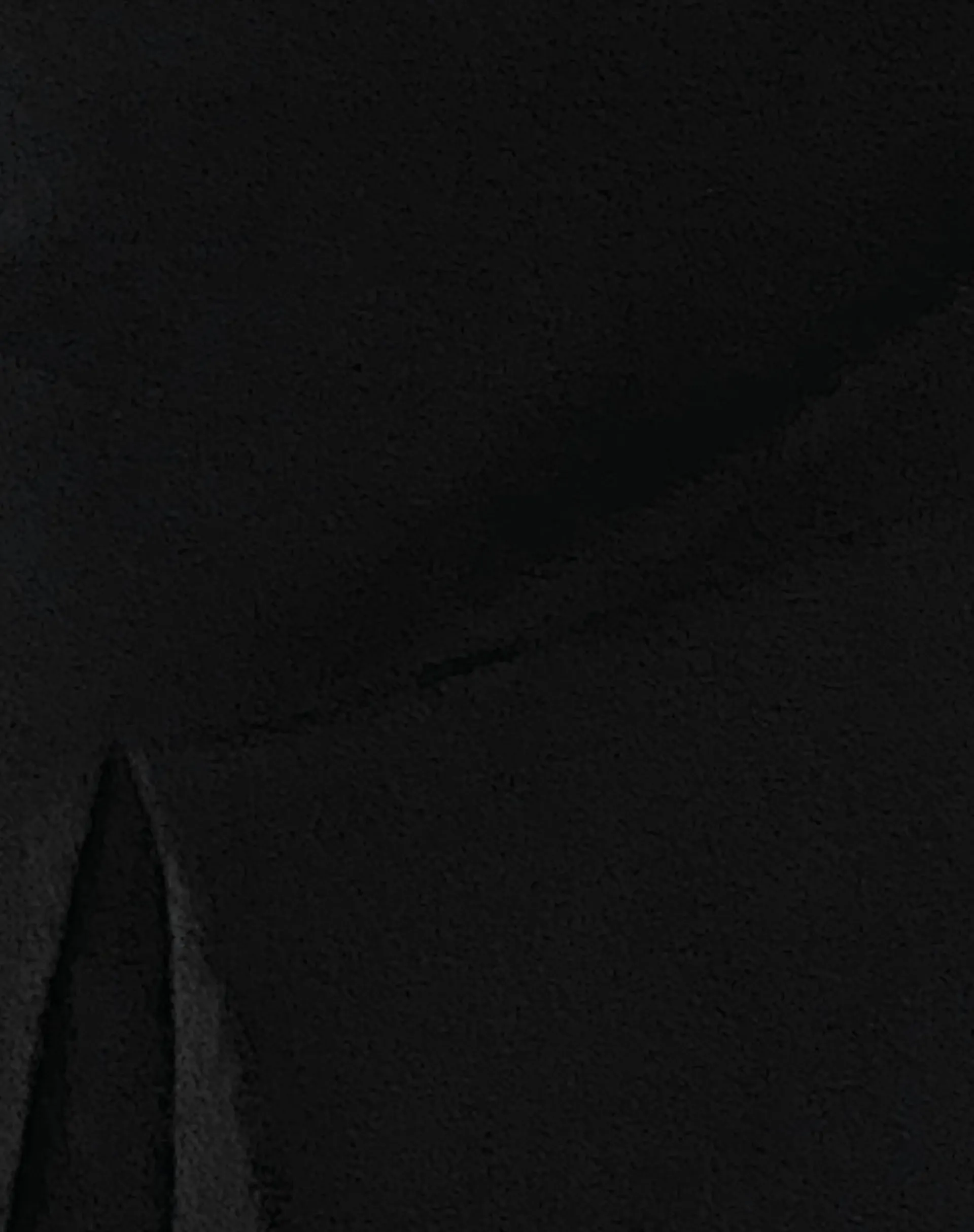 Motel Rocks A Line Skirts | Pleated Skirts-Istaka Mini Skirt in Black Tailoring BlackTailoring
