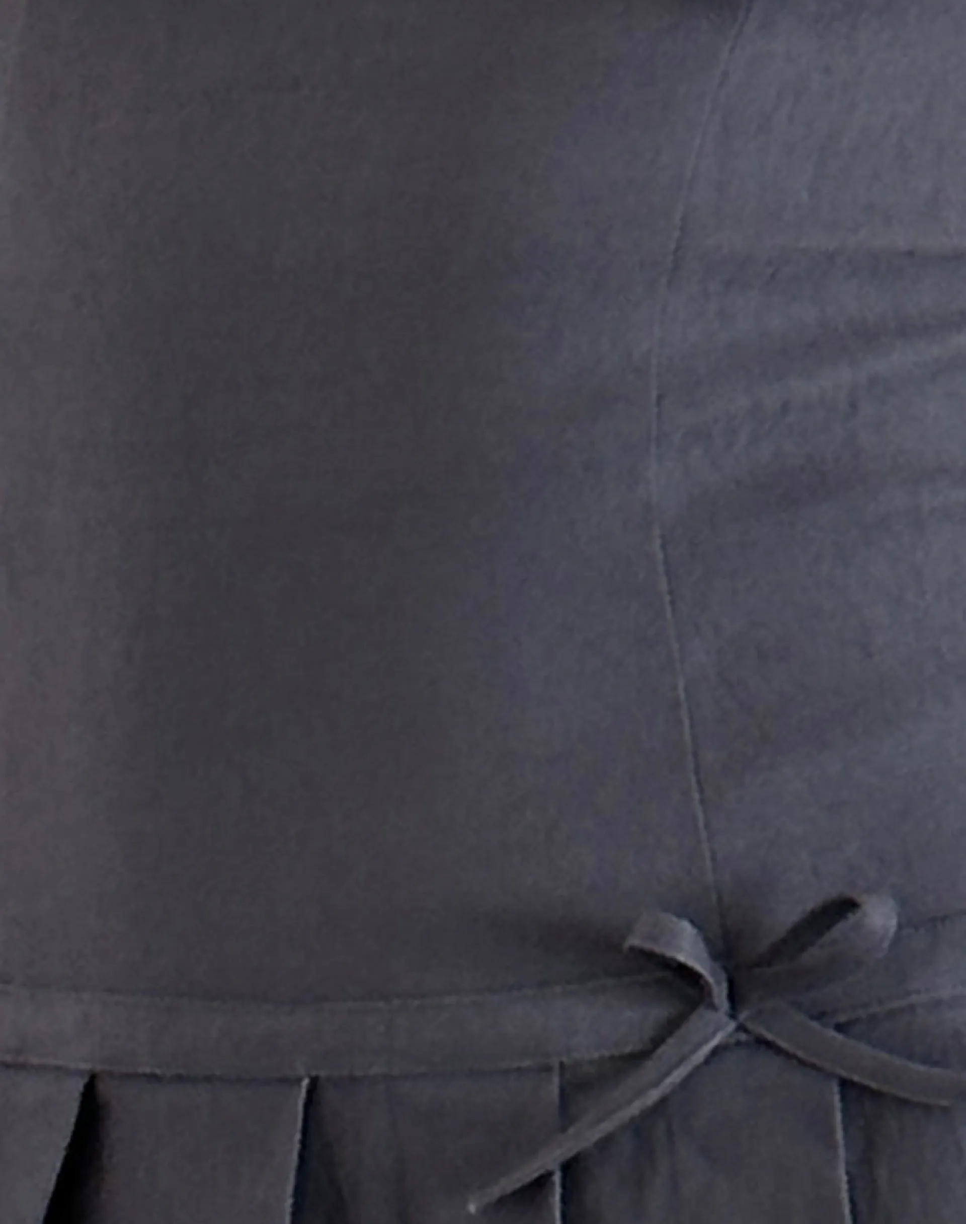 Motel Rocks Tailoring | Party Dresses-Jadzia Drop Waist Mini Dress in Charcoal Grey charcoalgrey