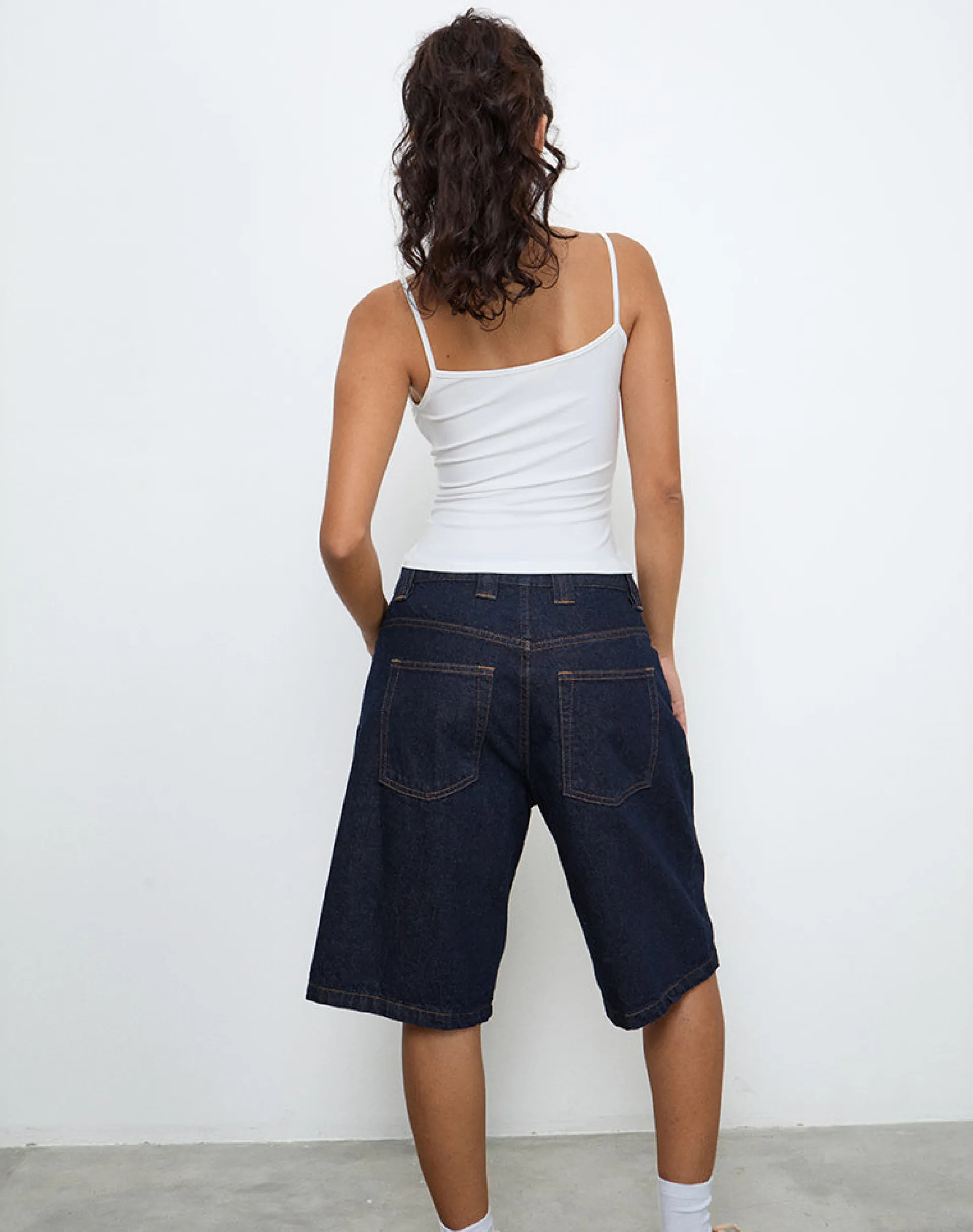 Motel Rocks Basics | Basic Tops-Jasila Vest Top in White