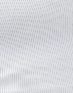 Motel Rocks Vest Tops | Basic Tops-Jastio Vest Top in Ribbed Jersey white