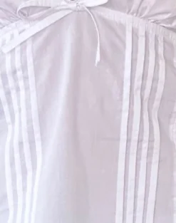 Motel Rocks Strappy Tops-Jepuni Cami Top in White Poplin whitepoplin