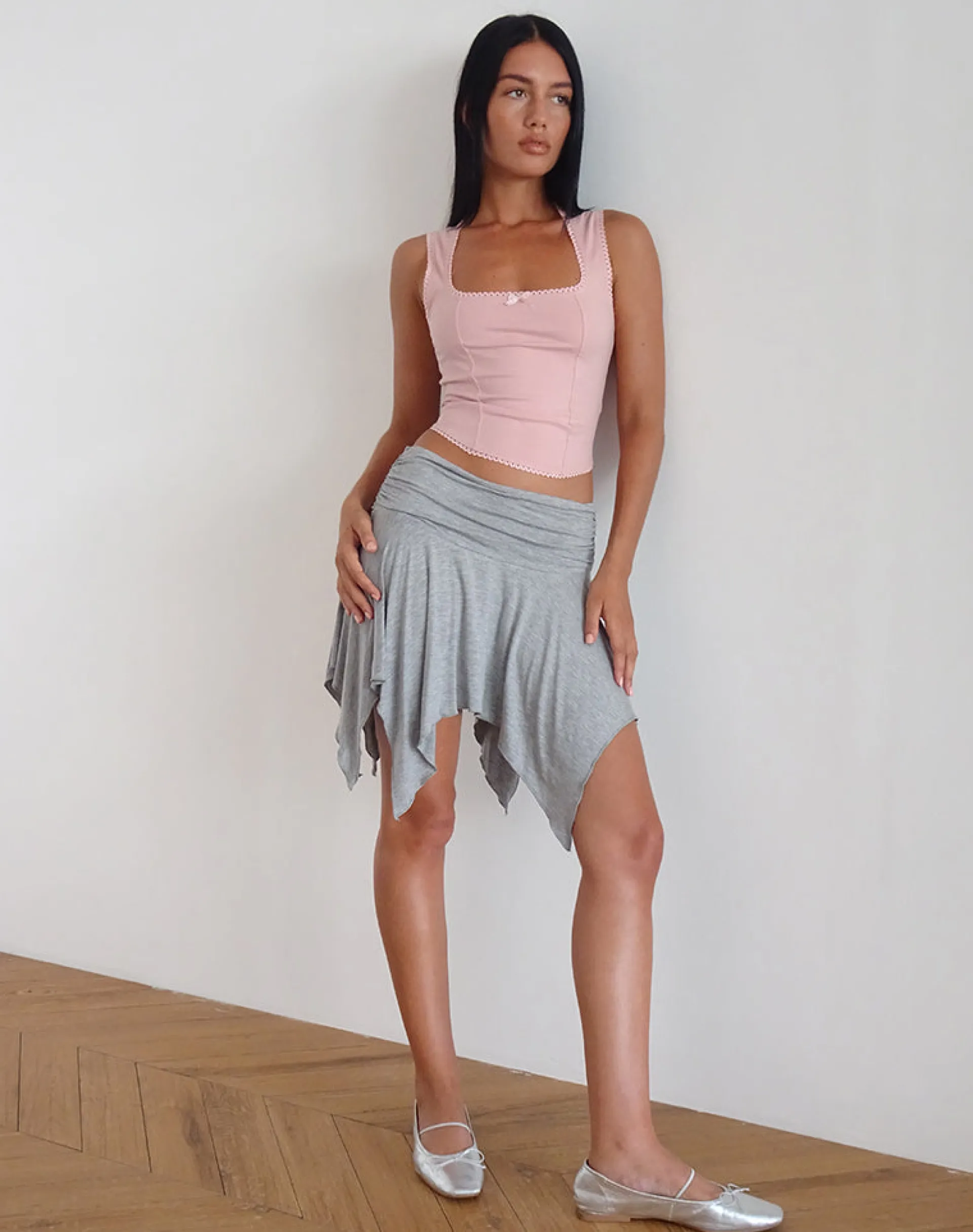 Motel Rocks Basic Tops | Corset Tops-Jinisa Corset Top in Pink Lady pinklady