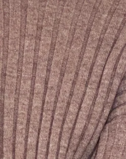 Motel Rocks Jumpers-Judah Oversized Chunky Rib Knit Jumper in Taupe