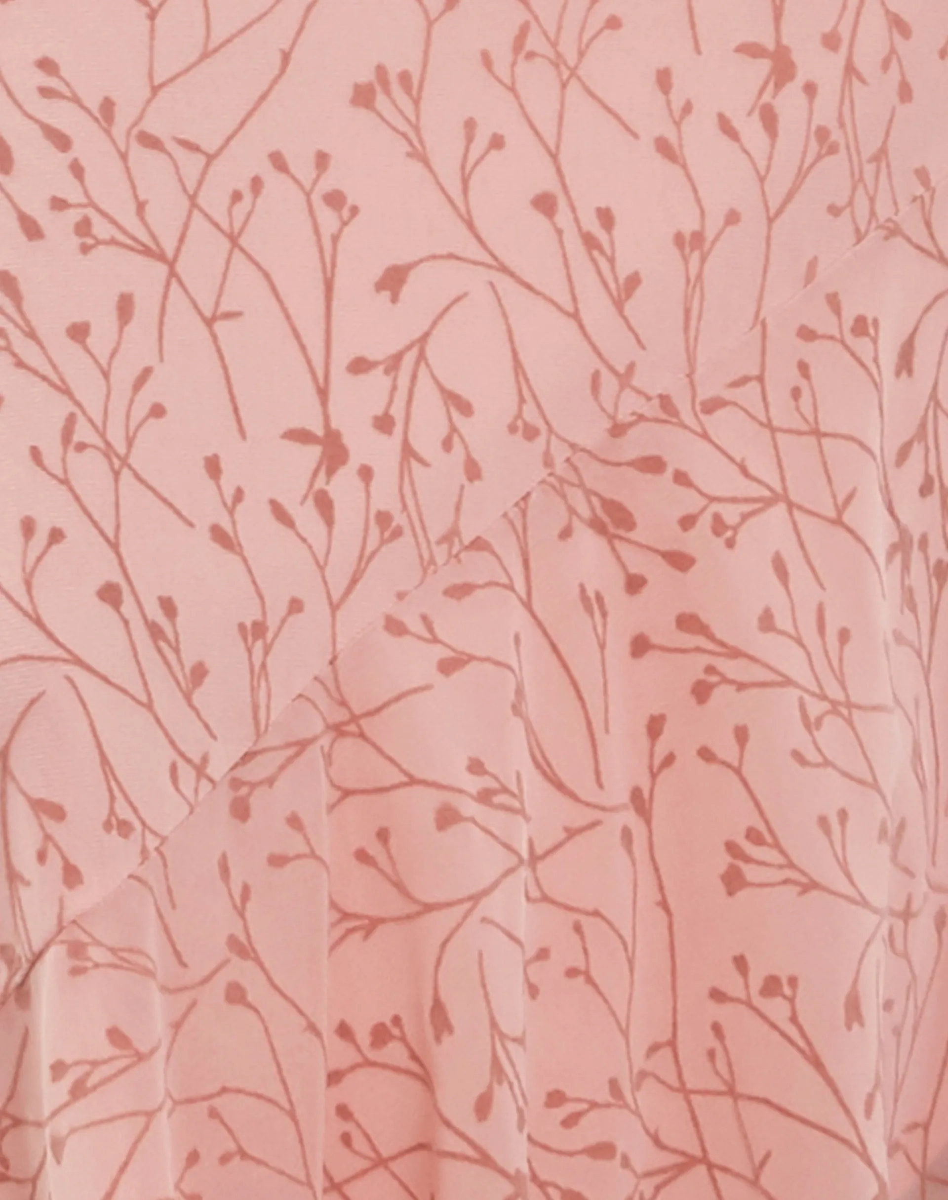 Motel Rocks Printed Dresses-Kavala Asymmetric Midi Dress in Shadow Floral Pink ShadowFloralPink