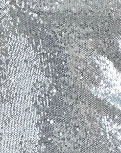 Motel Rocks Sequin Tops | Strappy Tops-Kosile Cami Top in Mini Sequin Silver Chrome
