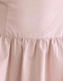 Motel Rocks Bandeau Dresses | Party Dresses-Krayofa Puffball Mini Dress in Baby Pink BabyPink