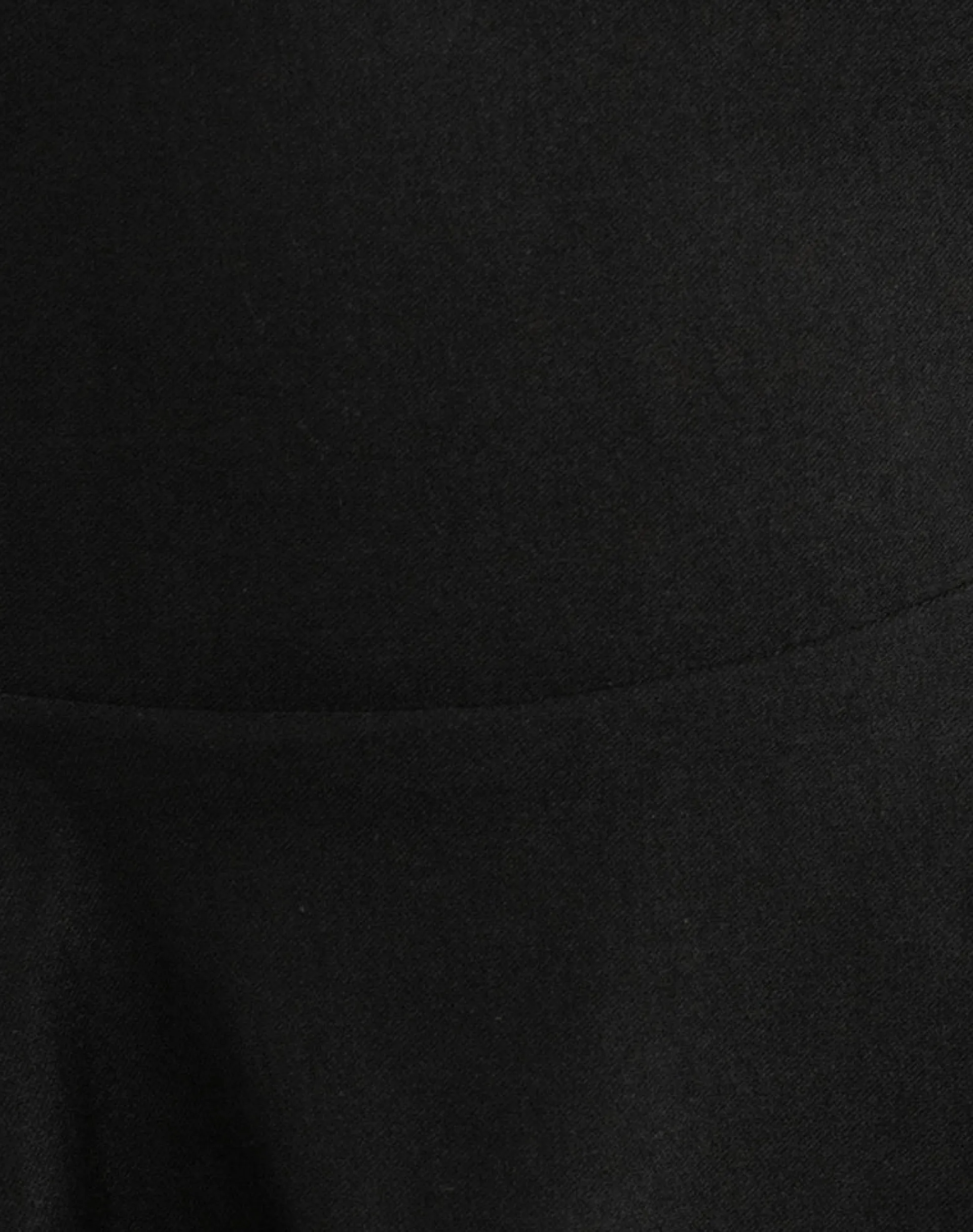 Motel Rocks Strappy Tops | Going Out Tops-Lajita Peplum Top in Stretch Tailoring Black