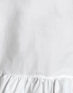 Motel Rocks Day Dresses | Mini Dresses-Lalita Babydoll Mini Dress in Poplin White