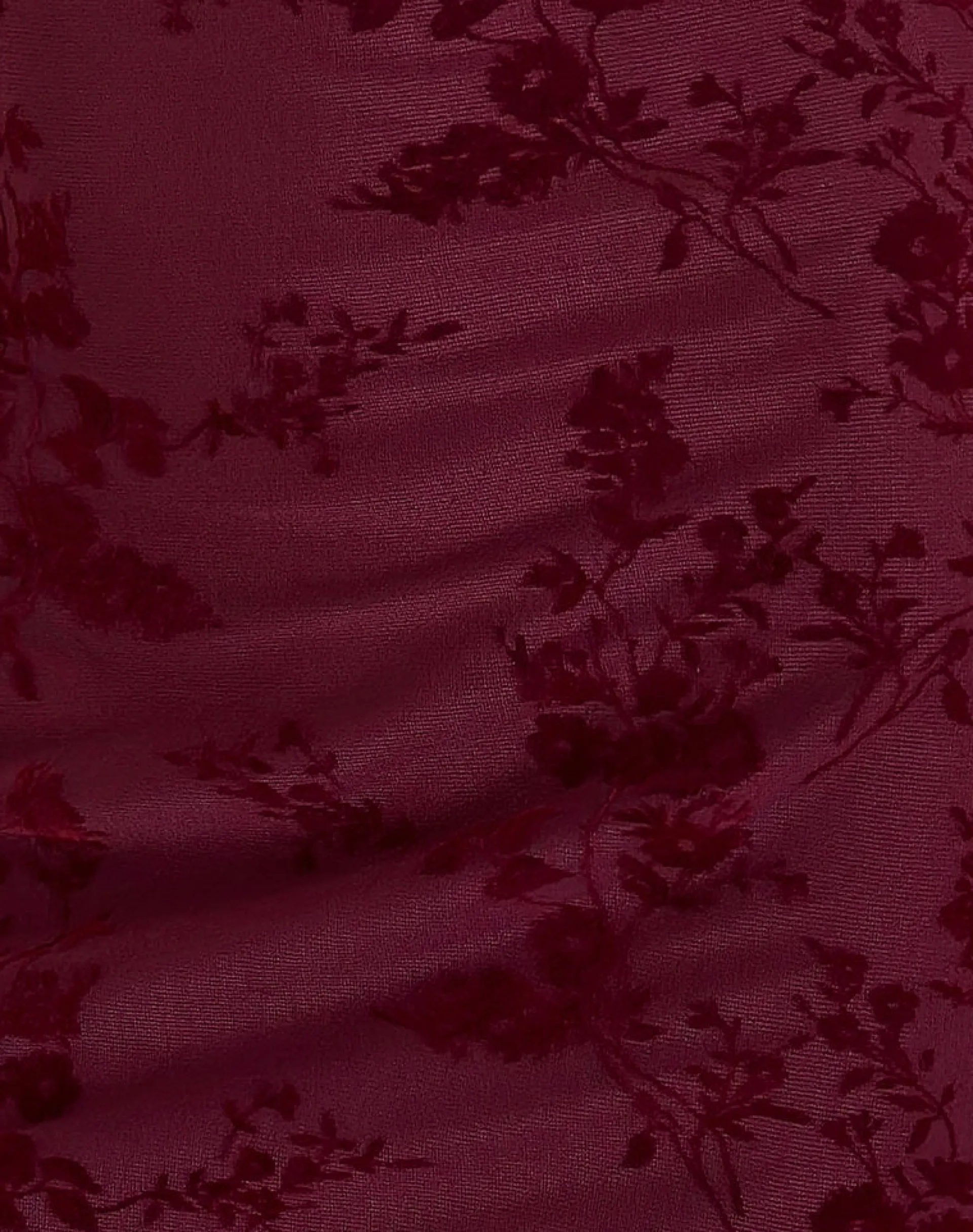 Motel Rocks Printed Dresses | Party Dresses-Lashka Mini Dress in Botanical Flower Maroon botancialflowermaroon