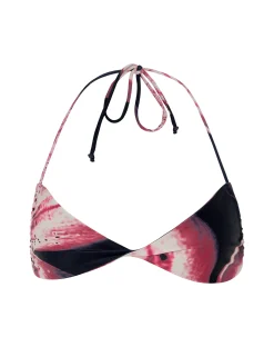 Motel Rocks Swimwear-Laufey Bikini Top in Lily Bloom LilyBloom