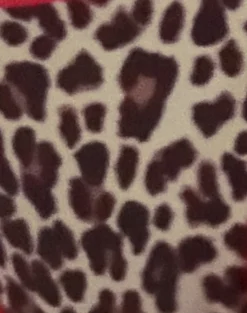 Motel Rocks Swimwear-Lentra Contrast Ties Bikini Bottoms in Rar Leopard RarLeopard