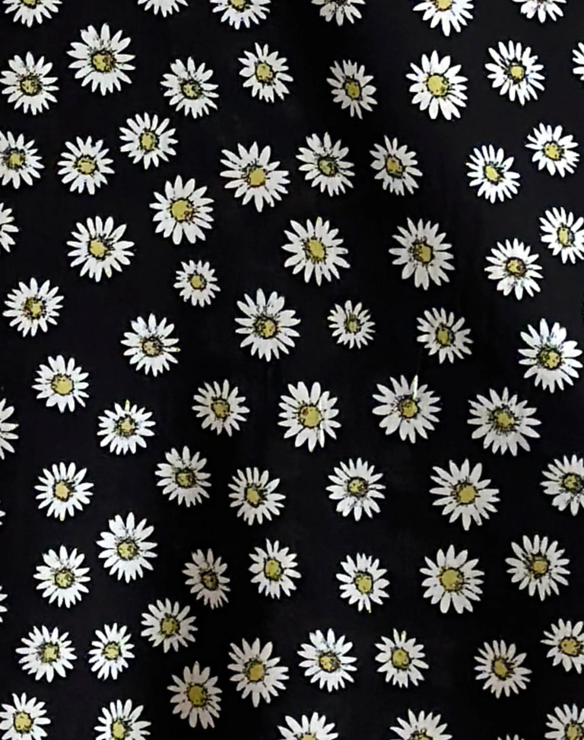Motel Rocks Printed Dresses | Day Dresses-Lisheva Midi Dress in Grunge Daisy Black GrungeDaisyBlack