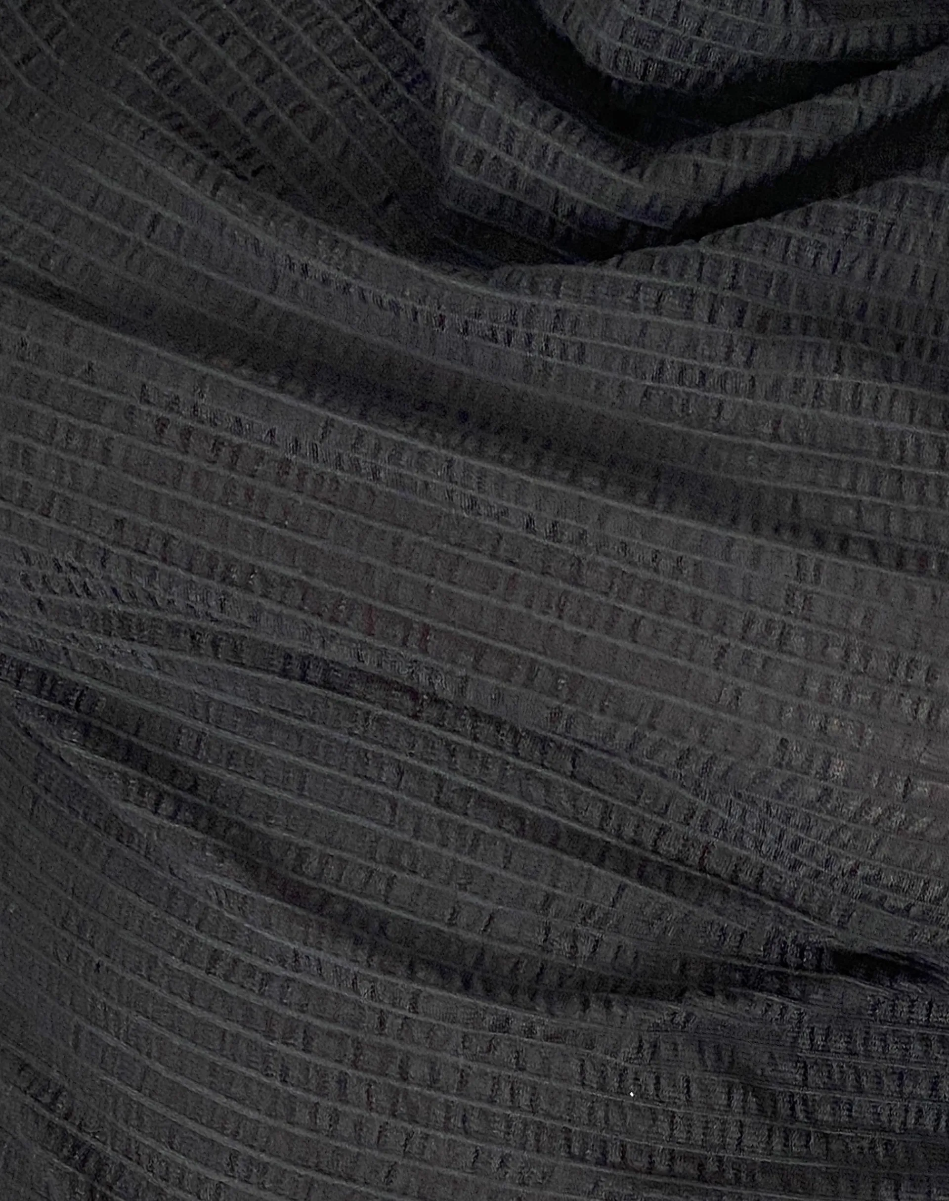 Motel Rocks Vest Tops | Strappy Tops-Lizette Cowl Open Back Top in Textured Black