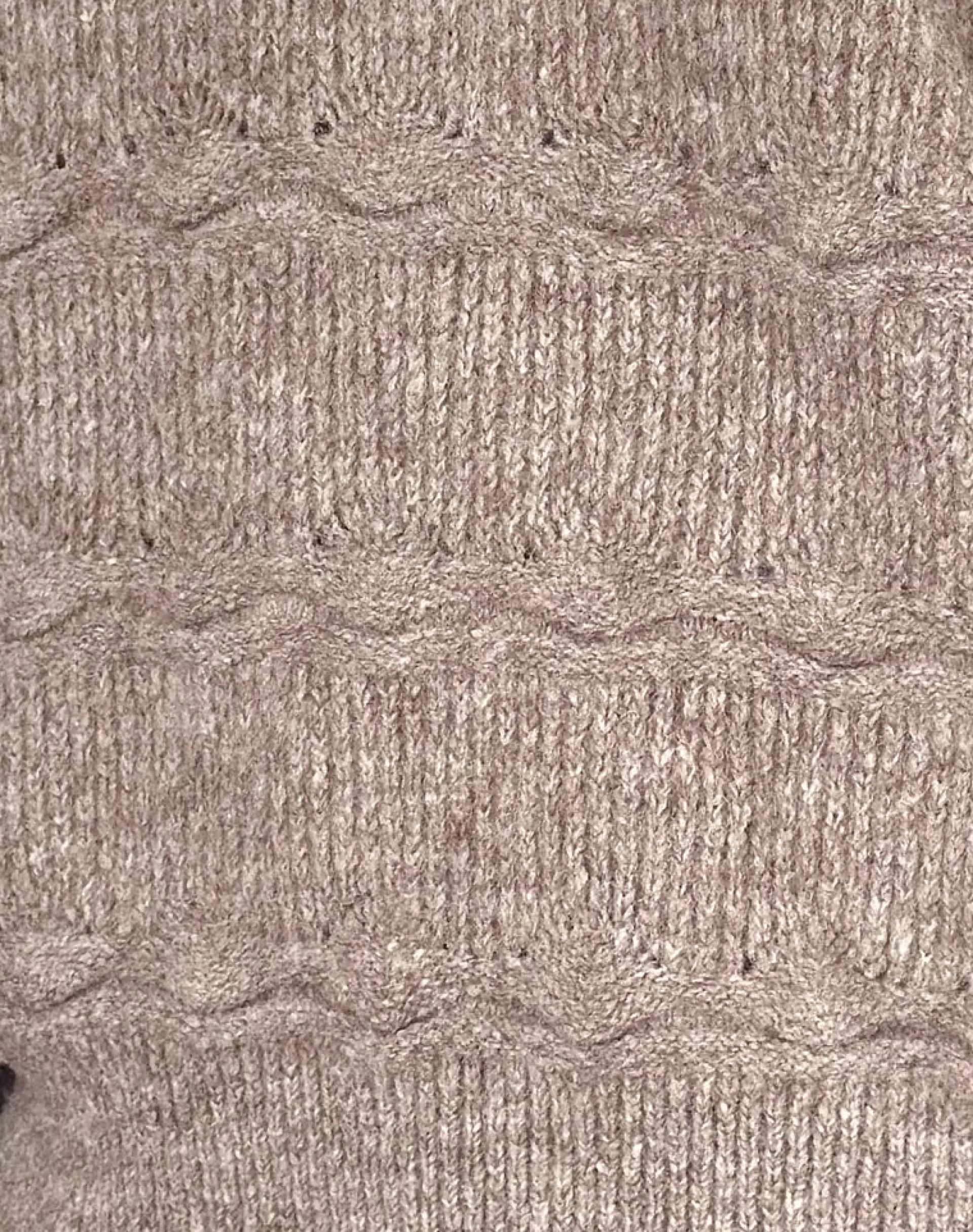 Motel Rocks Jumpers-Loka Oversized Jumper in Almond