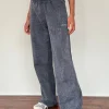 Motel Rocks Co-Ords-Loose Jogger in Black Wash with Off White 'MOTEL' Embroidery BlackWashwithOffWhite'MOTEL'Embroidery