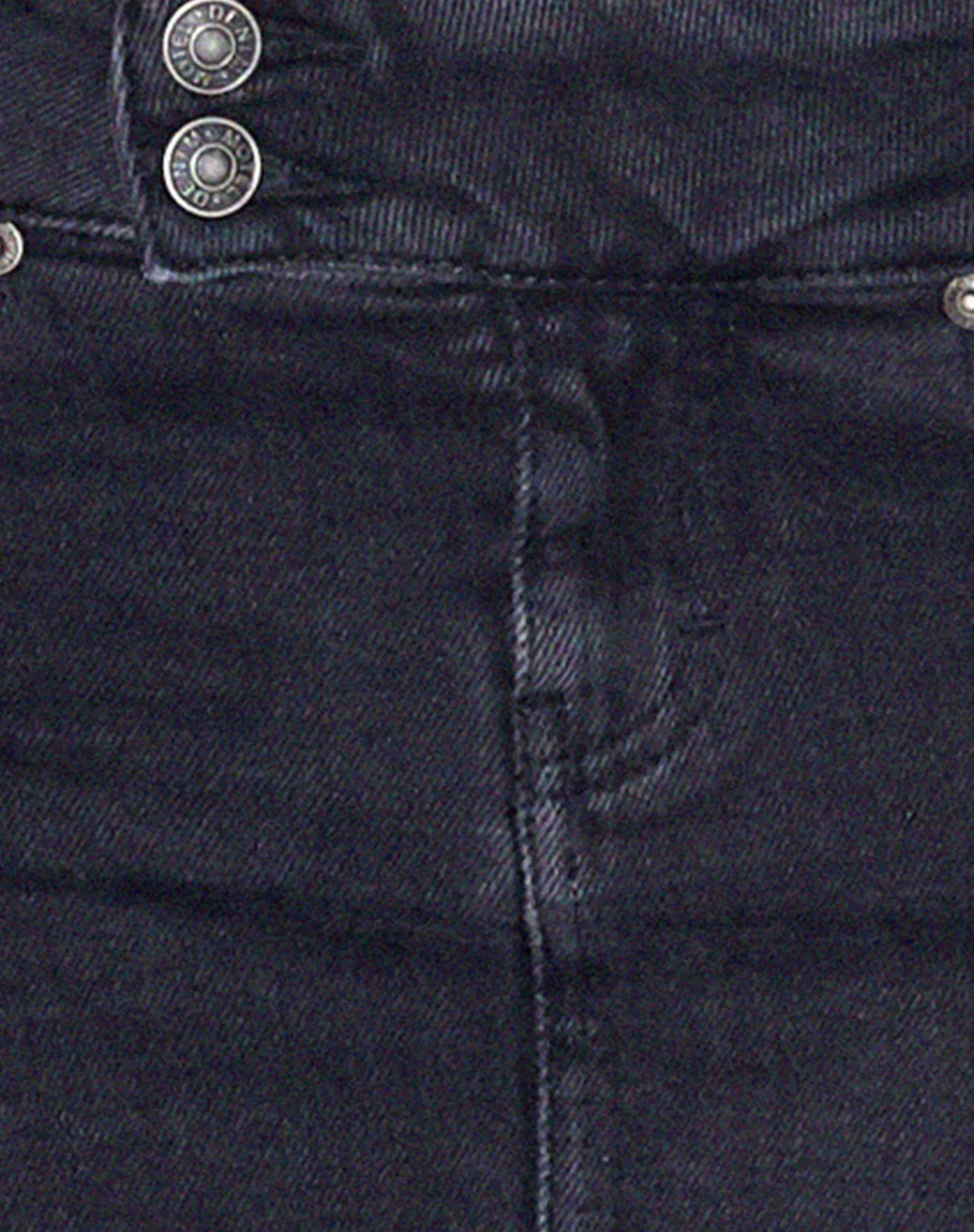 Motel Rocks Denim Skirts | Mini Skirts-Low Rise Mini Skirt in Denim Black Wash BlackWash