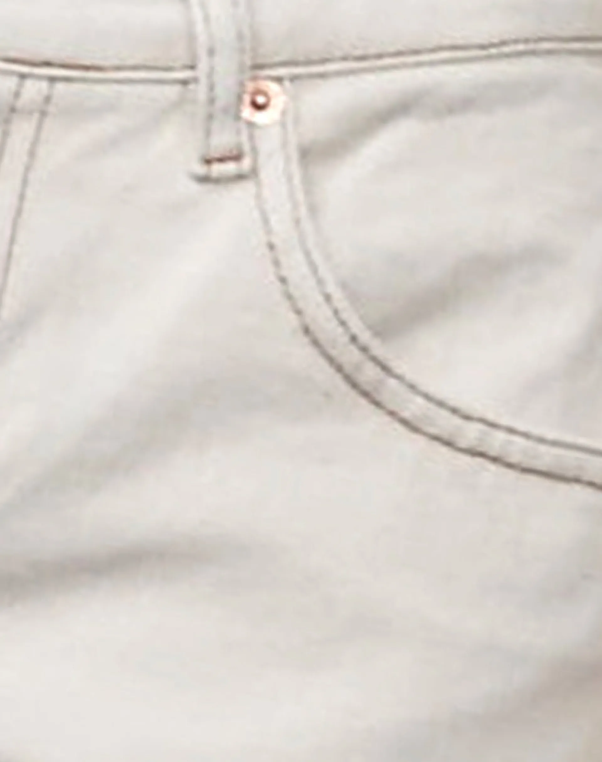 Motel Rocks Jeans | Straight Leg Jeans-Low Rise Parallel Jeans in Off White OffWhite
