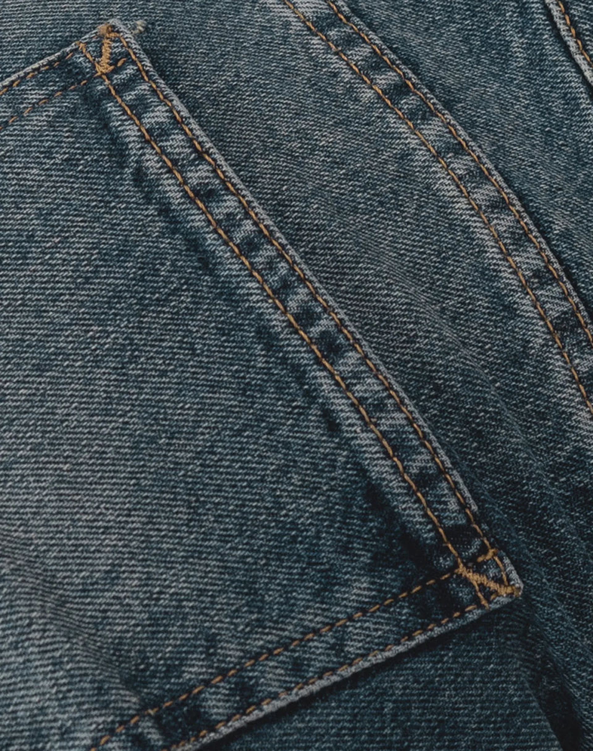 Motel Rocks Jeans | Parallel Jeans-Low Rise Parallel Jeans in Steel Blue steelblue