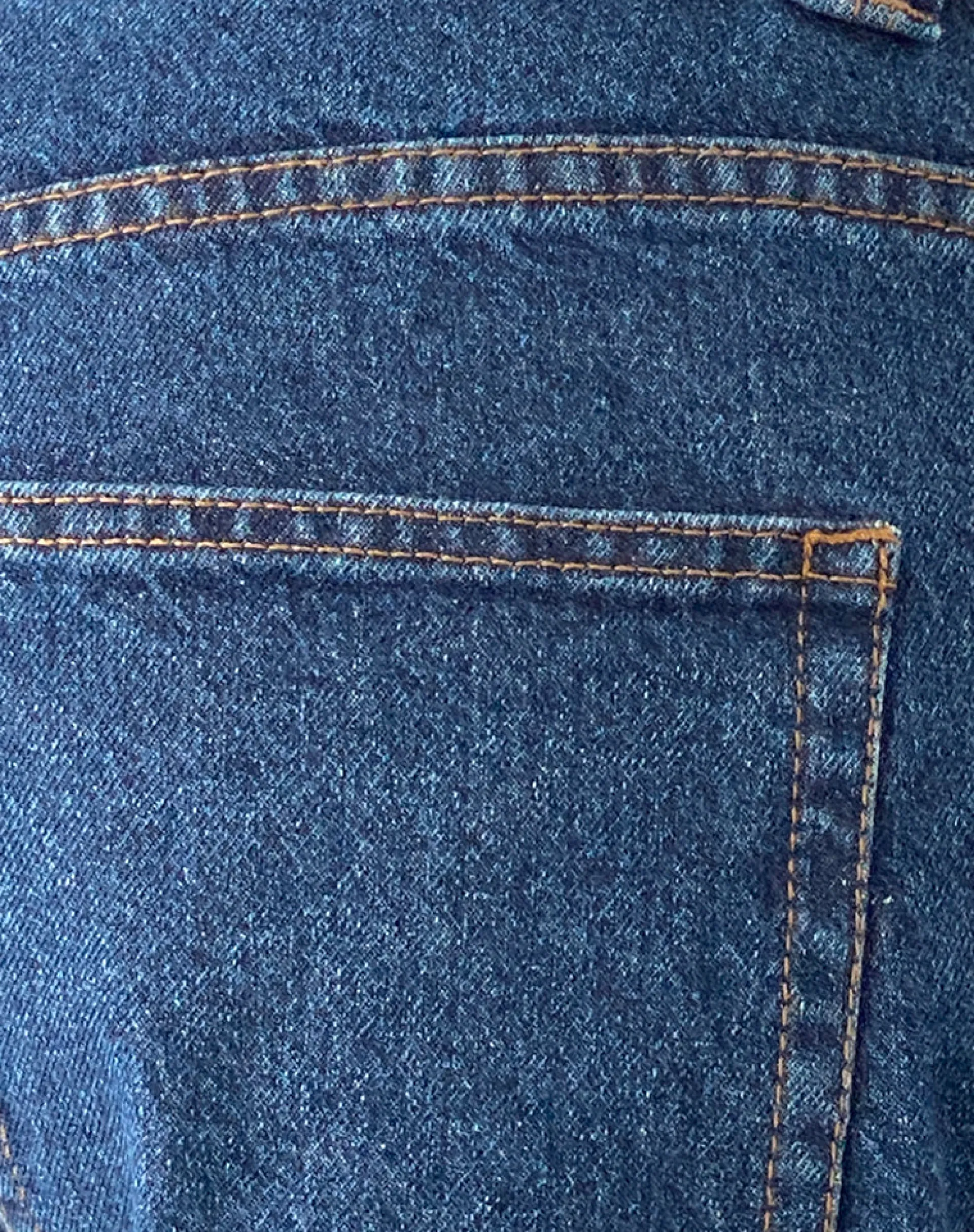 Motel Rocks Jorts-Low Rise Skater Shorts in Core Blue Stone CoreBlueStone