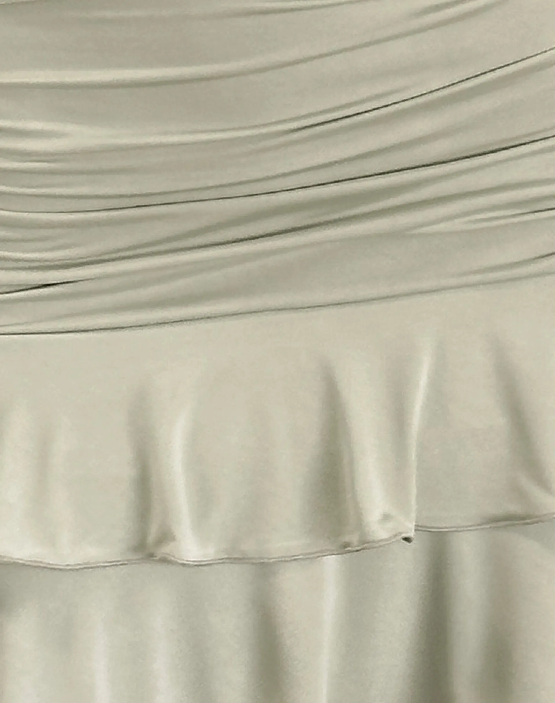 Motel Rocks Party Dresses | Mini Dresses-Luella Ruffle Mini Dress in Slinky Sage