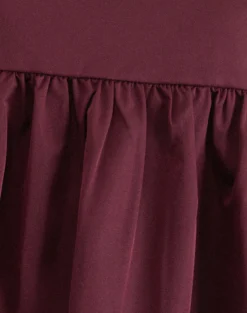 Motel Rocks Mini Dresses-Marona Dress in Dark Berry