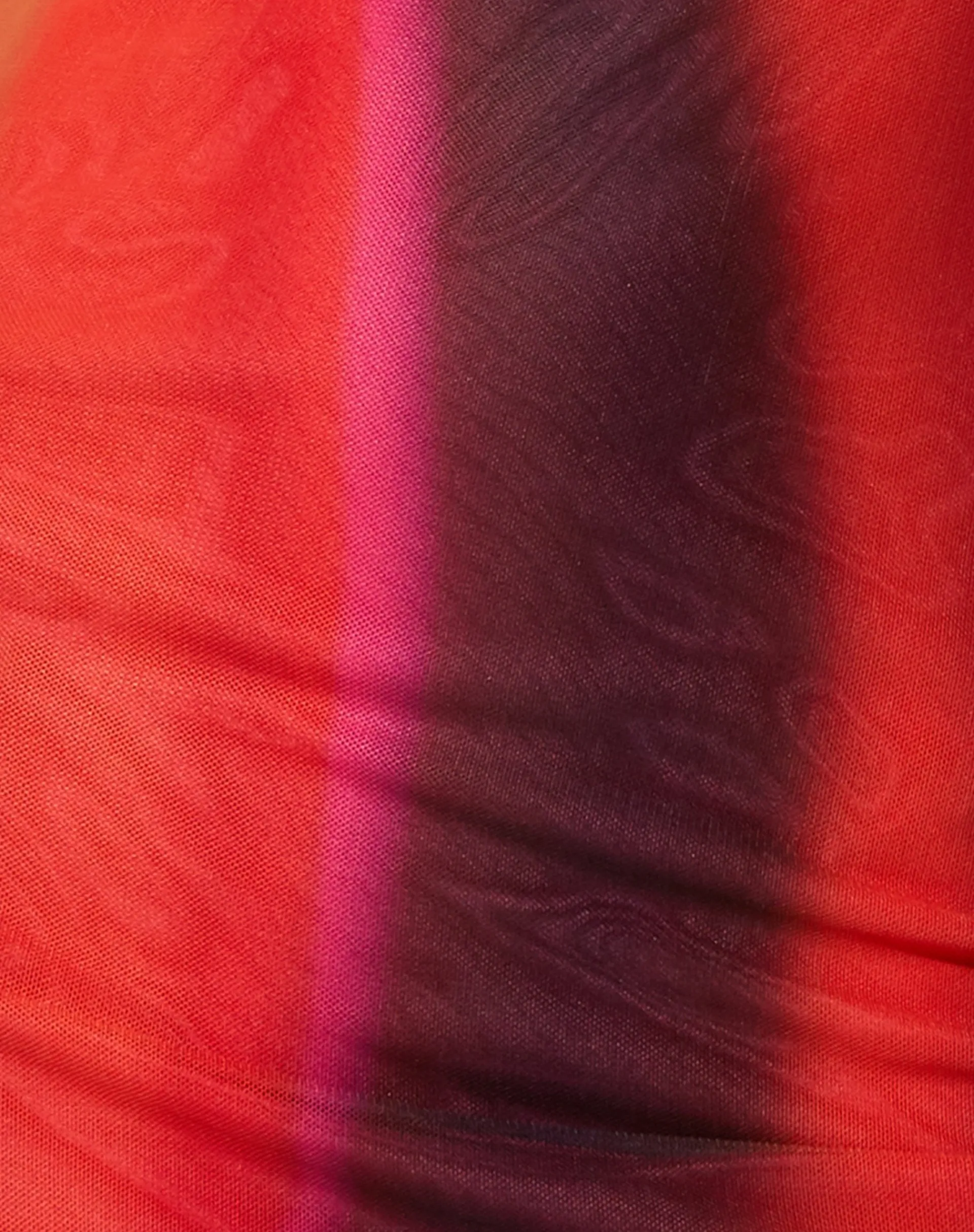 Motel Rocks Bodycon Dresses-Matita Bodycon Dress in Solarized Orange and Pink SolarizedOrangeandPink
