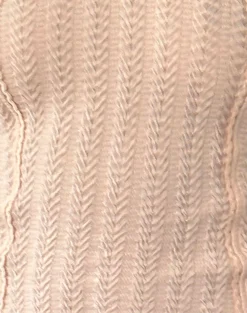 Motel Rocks Long Sleeve Tops | Going Out Tops-Melissa Textured Long Sleeve Top in Light Peach