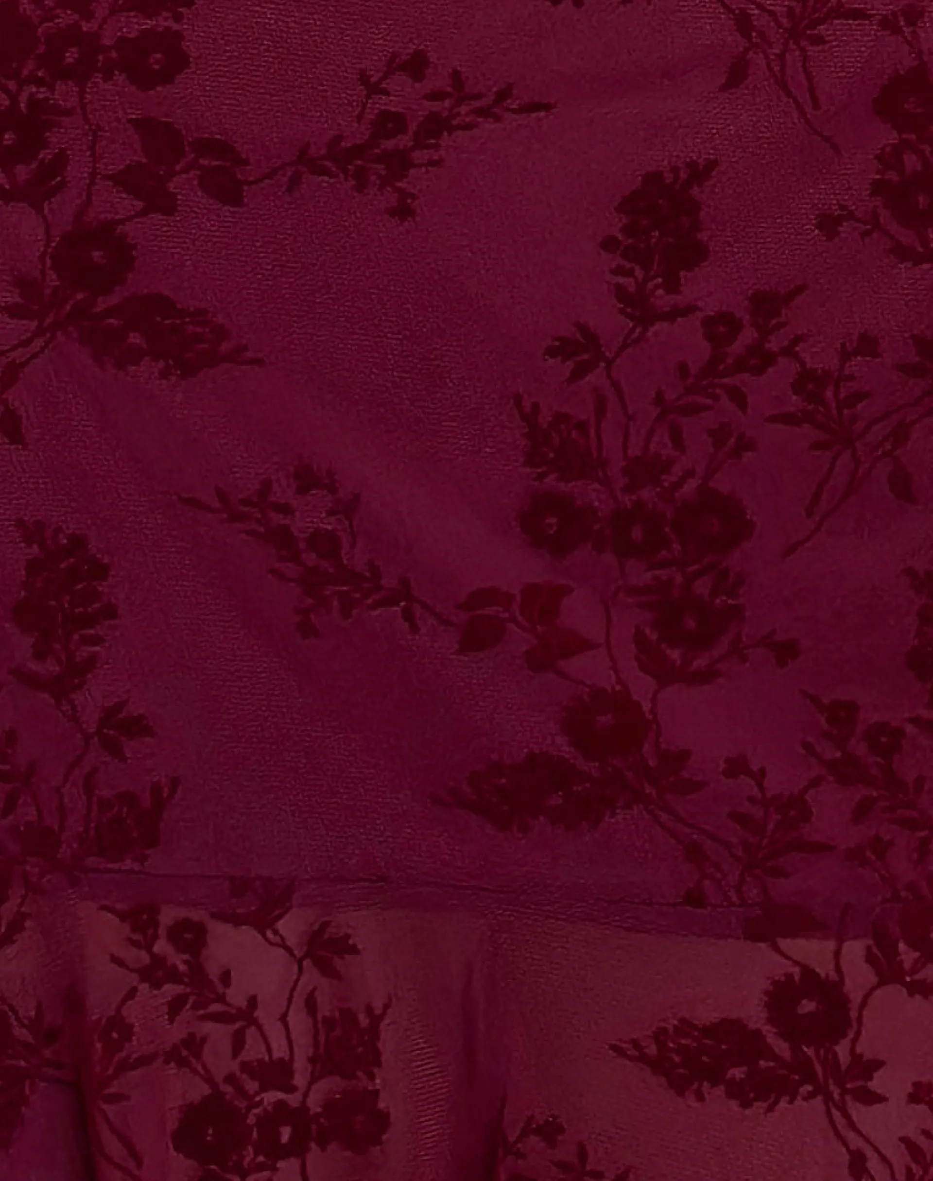 Motel Rocks Printed Dresses-Micaya Mini Dress in Botanical Flower Maroon botanicalflowermaroon