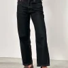 Motel Rocks Low Rise Pants | Jeans-Mid Rise Awkward Parallel Jeans in Indigo