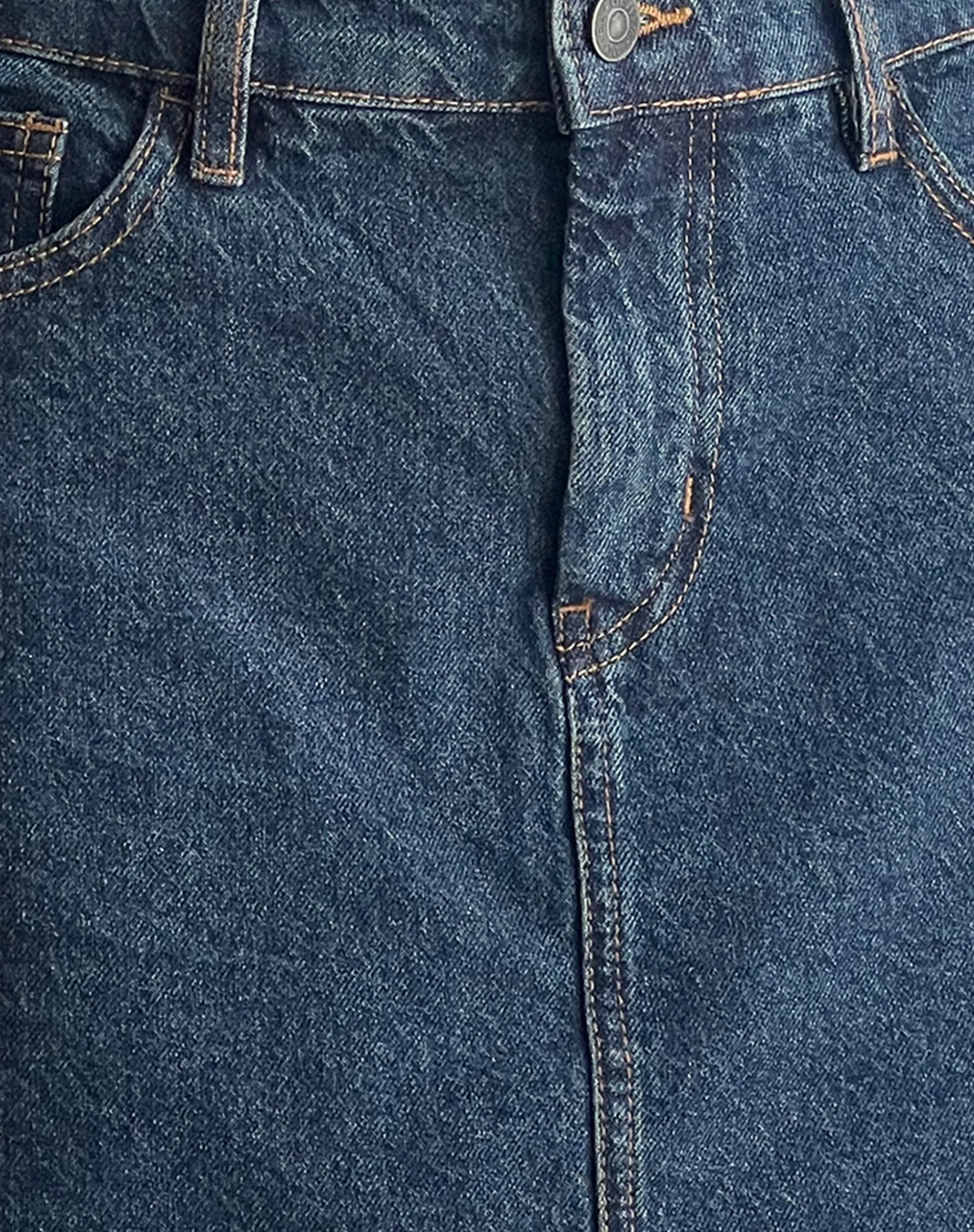 Motel Rocks A Line Skirts | Denim Skirts-Mini A-Line Skirt in Denim Indigo DenimIndigo