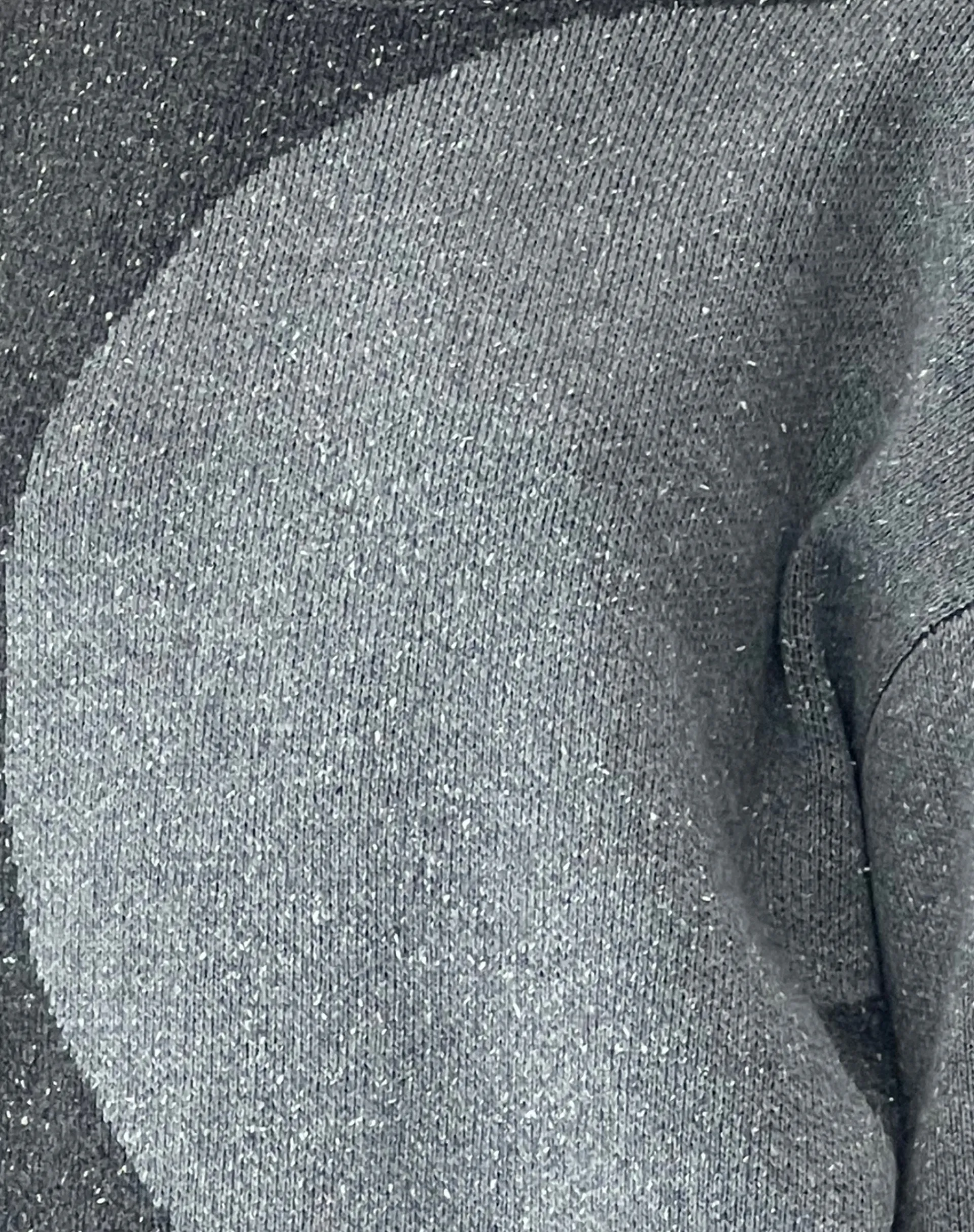 Motel Rocks Jumpers-Namari Jumper in Black and Charcoal Mix Knit BlackandCharcoalMixKnit