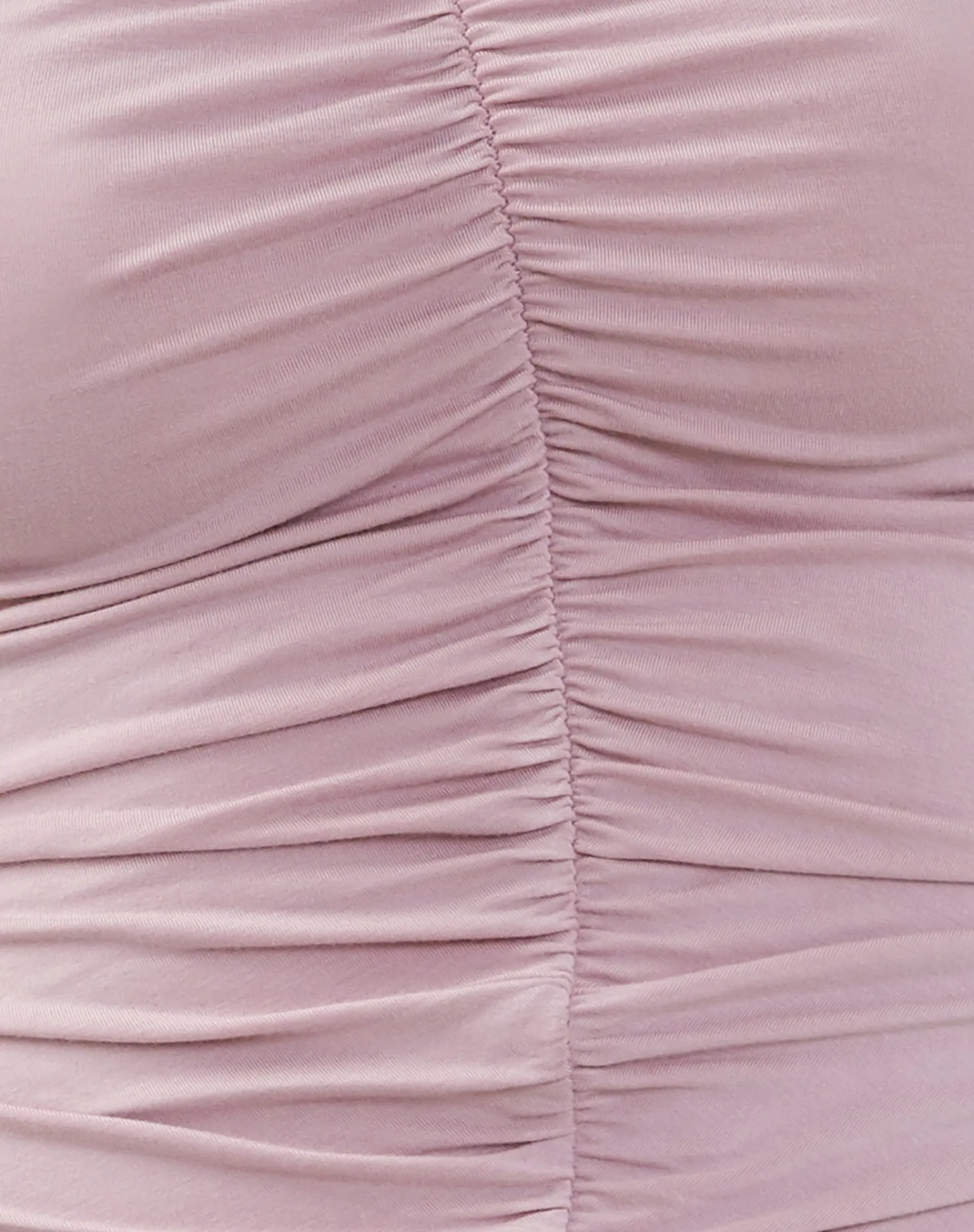 Motel Rocks Basic Tops | Vest Tops-Naoko Ruched Tank Top in Dusky Pink DuskyPink
