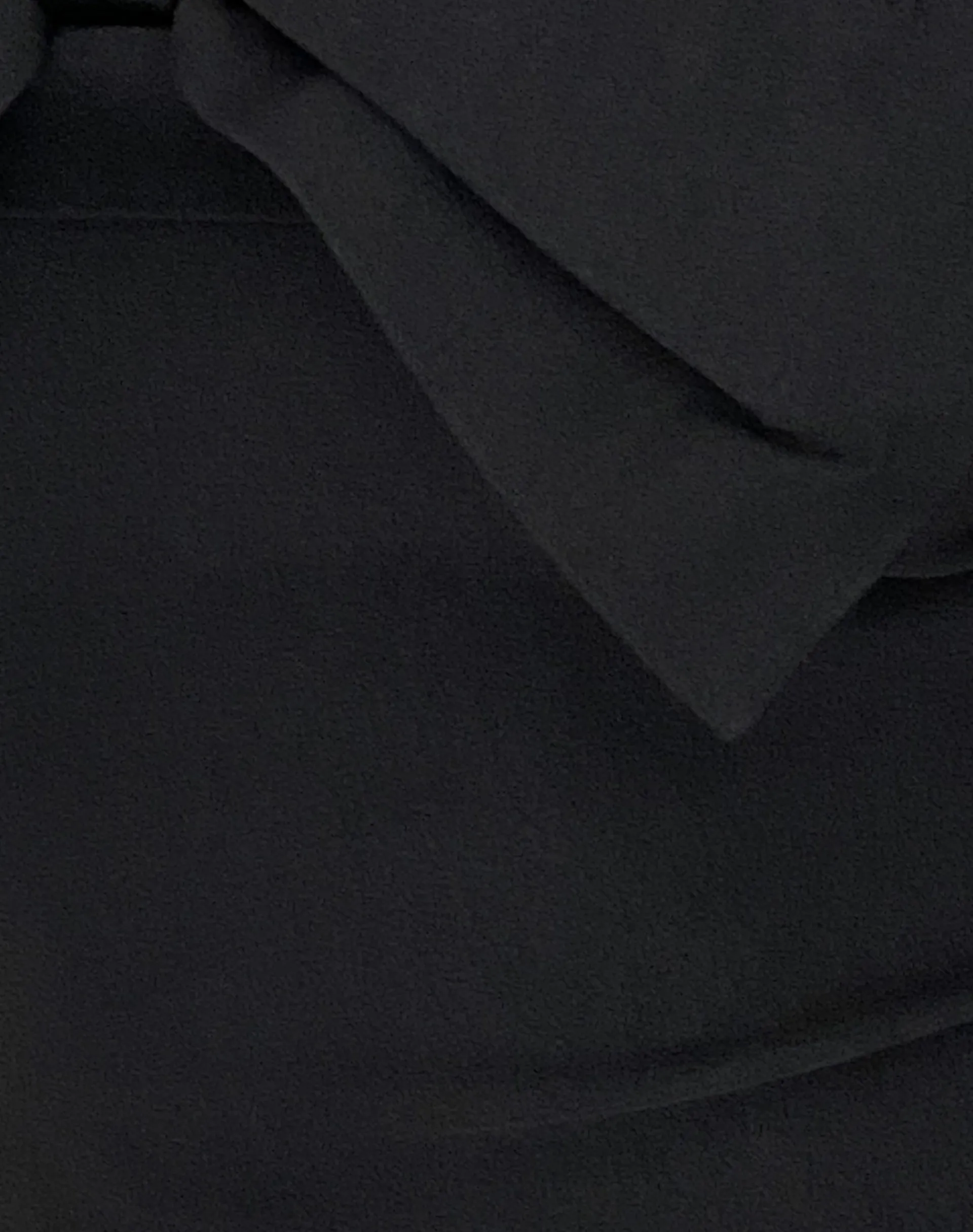 Motel Rocks Crop Tops | Going Out Tops-Naras Bow Front Bardot Top in Black Tailoring