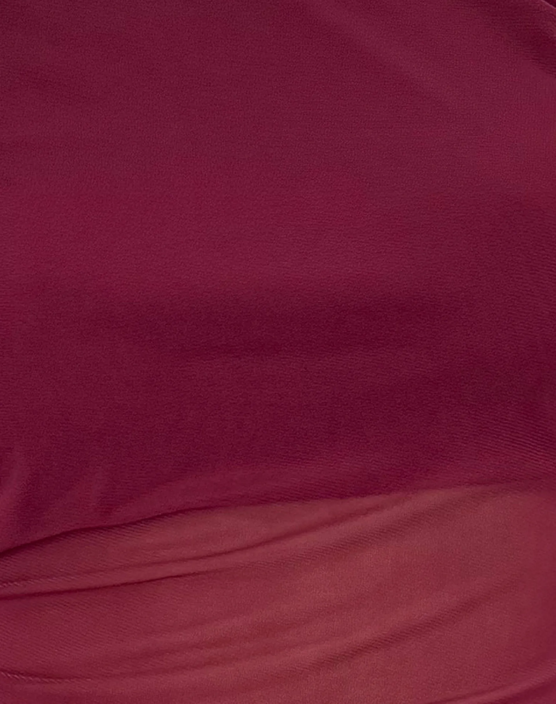 Motel Rocks Long Sleeve Tops-Narcissa Asymmetric Long Sleeve Top in Maroon