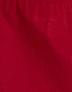 Motel Rocks A Line Skirts | Mini Skirts-Nidya A-Line Mini Skirt in Adrenaline Red AdrenalineRed