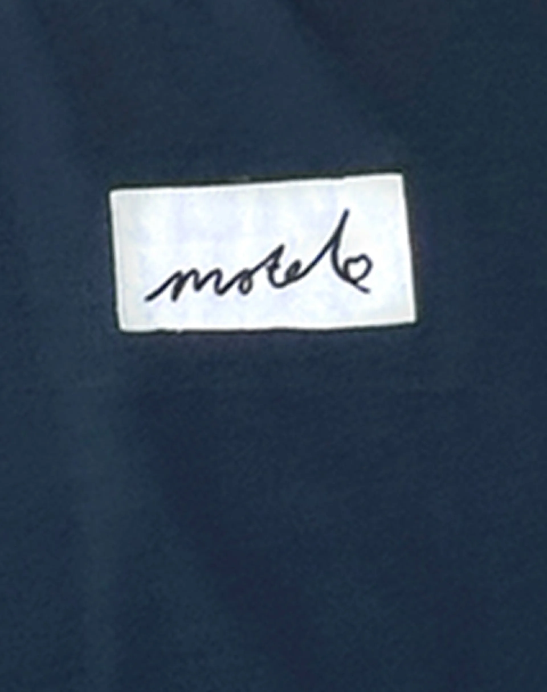 Motel Rocks Accessories-Nola Totebag in Navy with Motel Love Embroidery NavywithMotelLoveEmbroidery