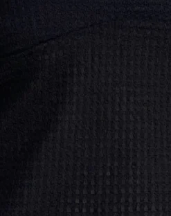 Motel Rocks Strappy Tops-Oceane Halterneck Top in Black Textured Crochet BlackCrochet