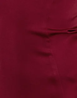 Motel Rocks Mini Dresses-Oshi Open Back Mini Dress in Satin Red