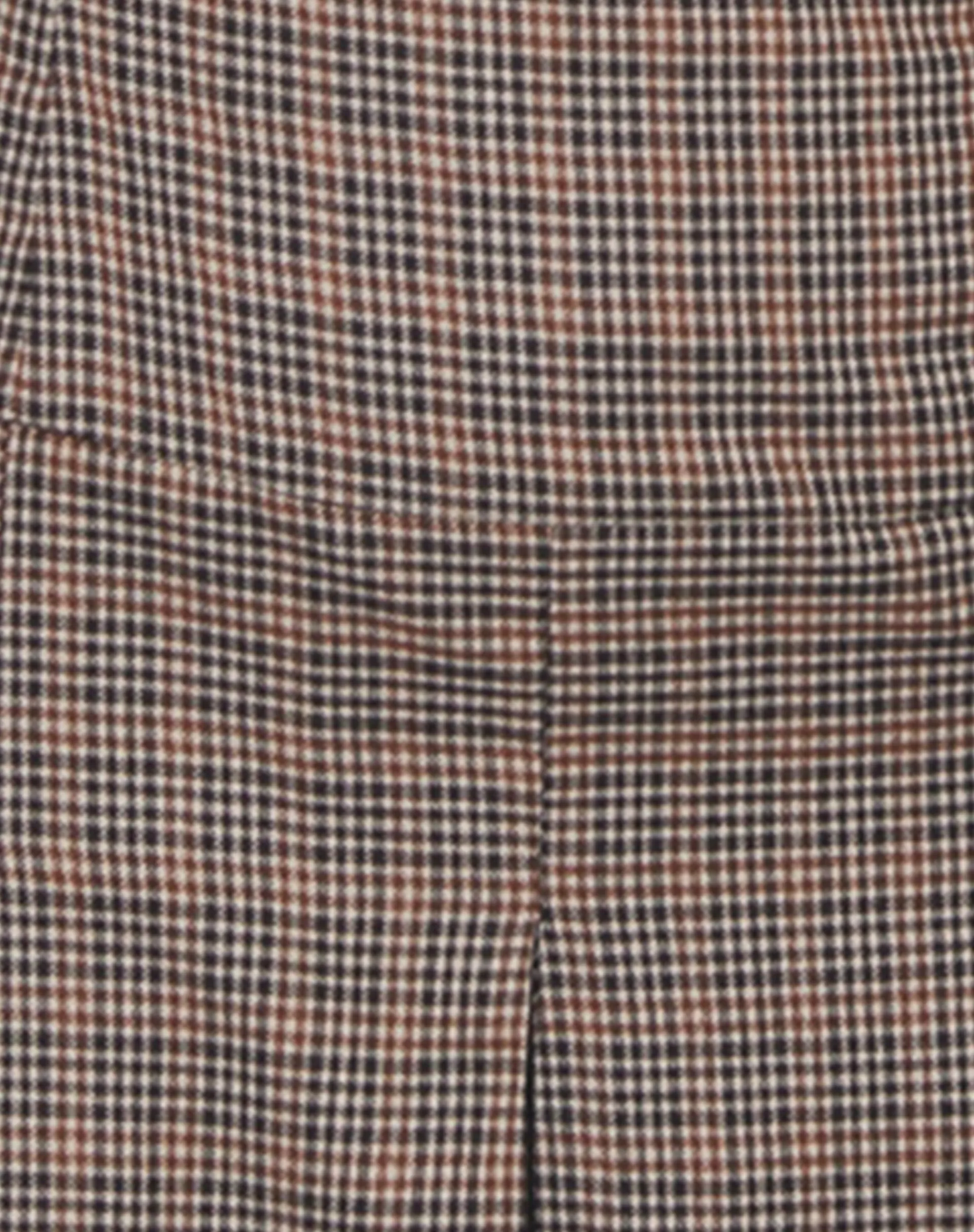 Motel Rocks Bandeau Dresses | Mini Dresses-Panola Mini Dress in Micro Check Brown
