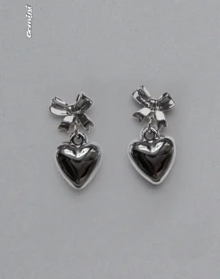 Motel Rocks Accessories-Penelope Bow Earrings