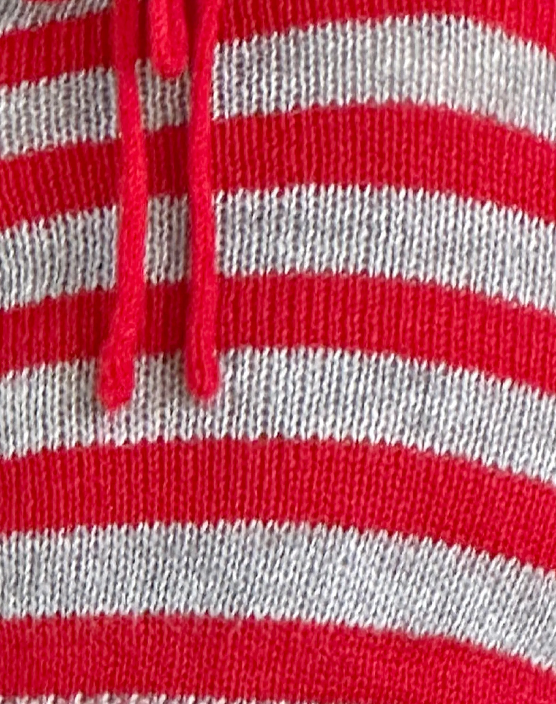 Motel Rocks Co-Ords | Printed Tops-Pihla Tube Top in Red and Grey Stripe