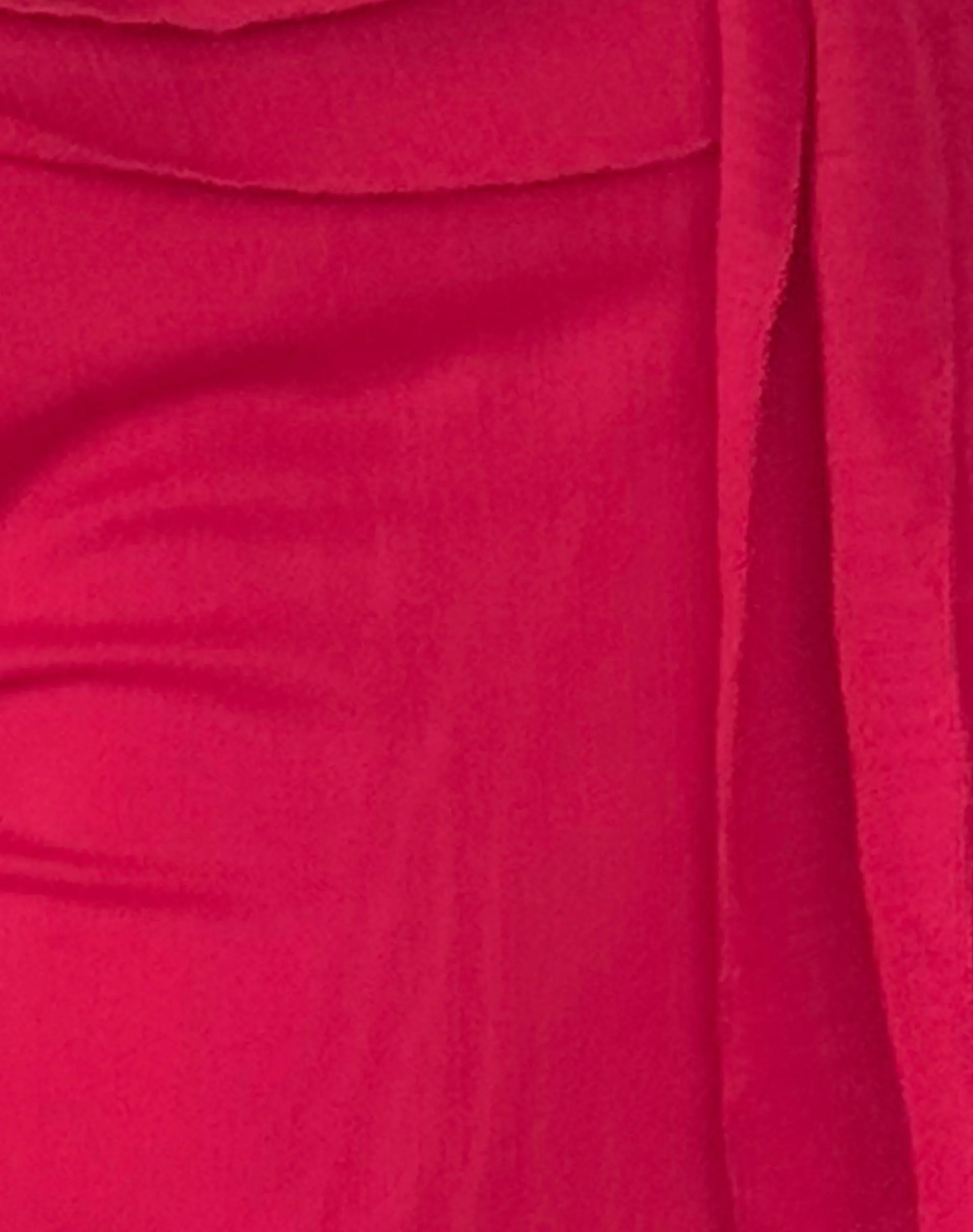 Motel Rocks Going Out Tops-Piro Ruffle Longline Top in Burgundy