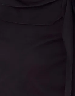 Motel Rocks Going Out Tops-Piro Top in Chiffon Black ChiffonBlack