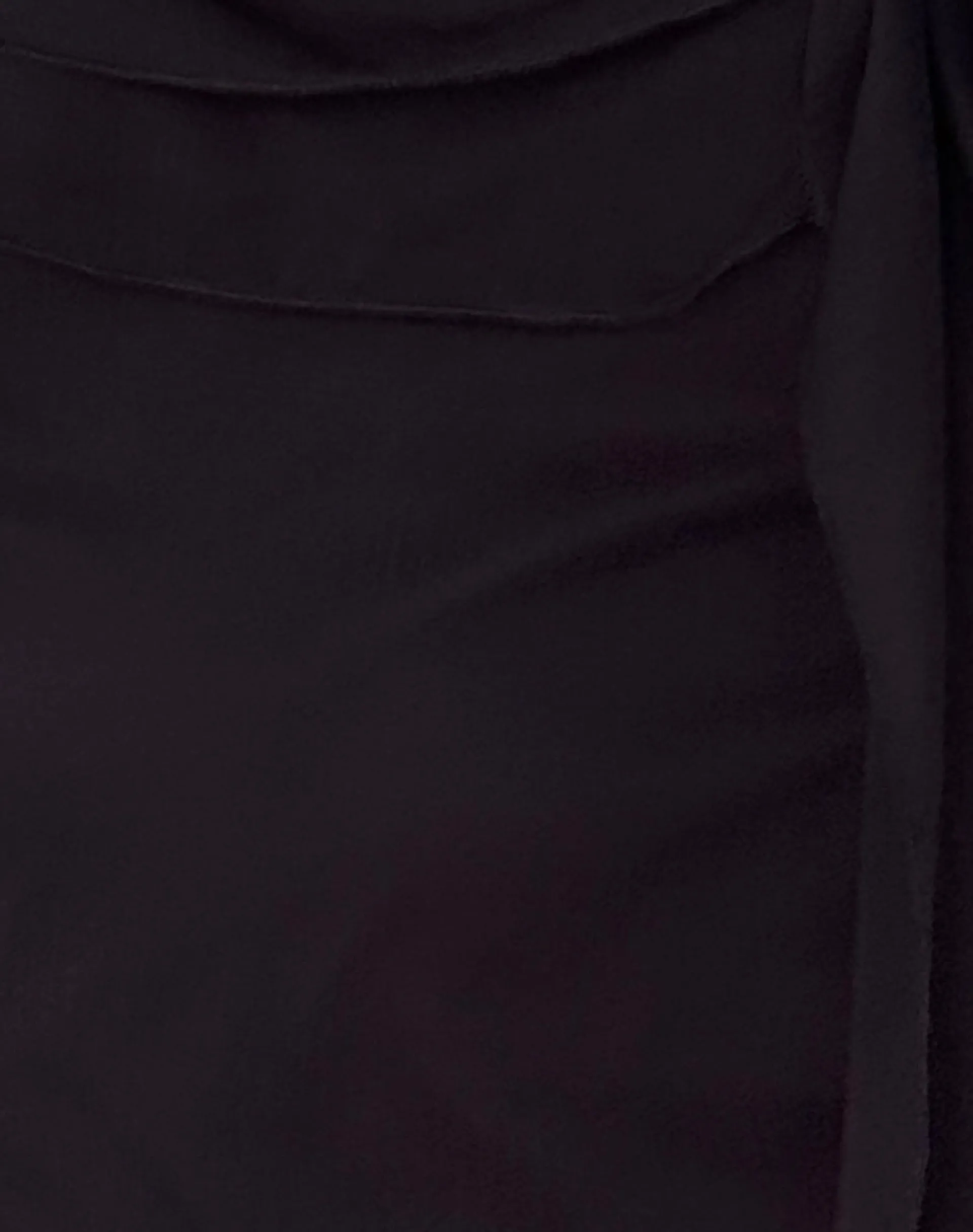 Motel Rocks Going Out Tops-Piro Top in Chiffon Black ChiffonBlack