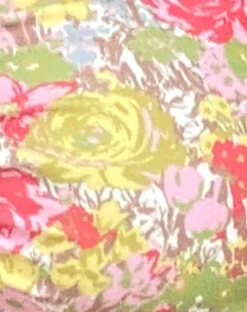 Motel Rocks Swimwear-Racola Bikini Top in Pink Abstract Floral Swim PinkAbstractFloralSwim