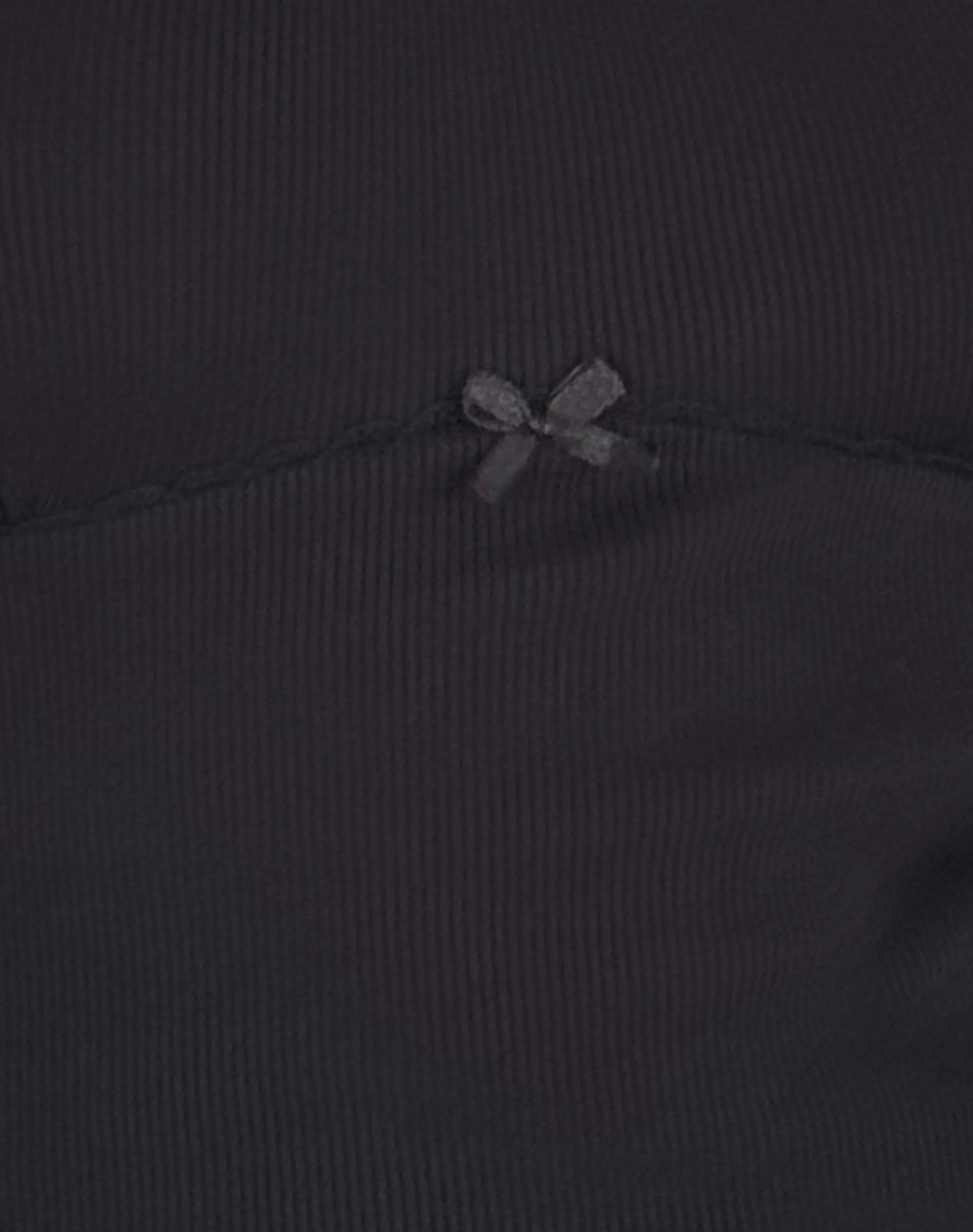 Motel Rocks Basics | Basic Tops-Rada Top in Rib Black RibBlack