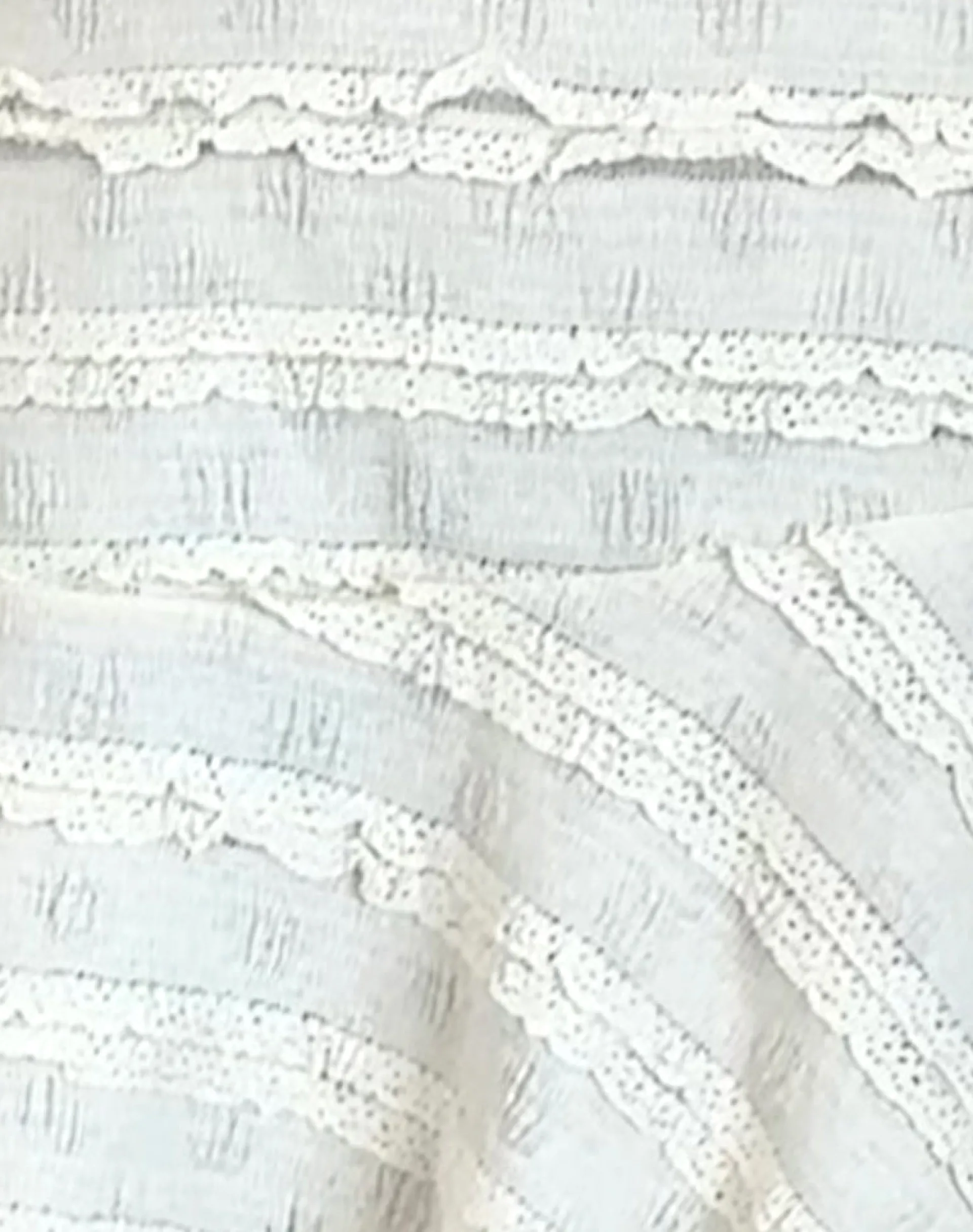 Motel Rocks Mini Skirts-Ragna Mini Skirt in Crinkle Ivory CrinkleIvory