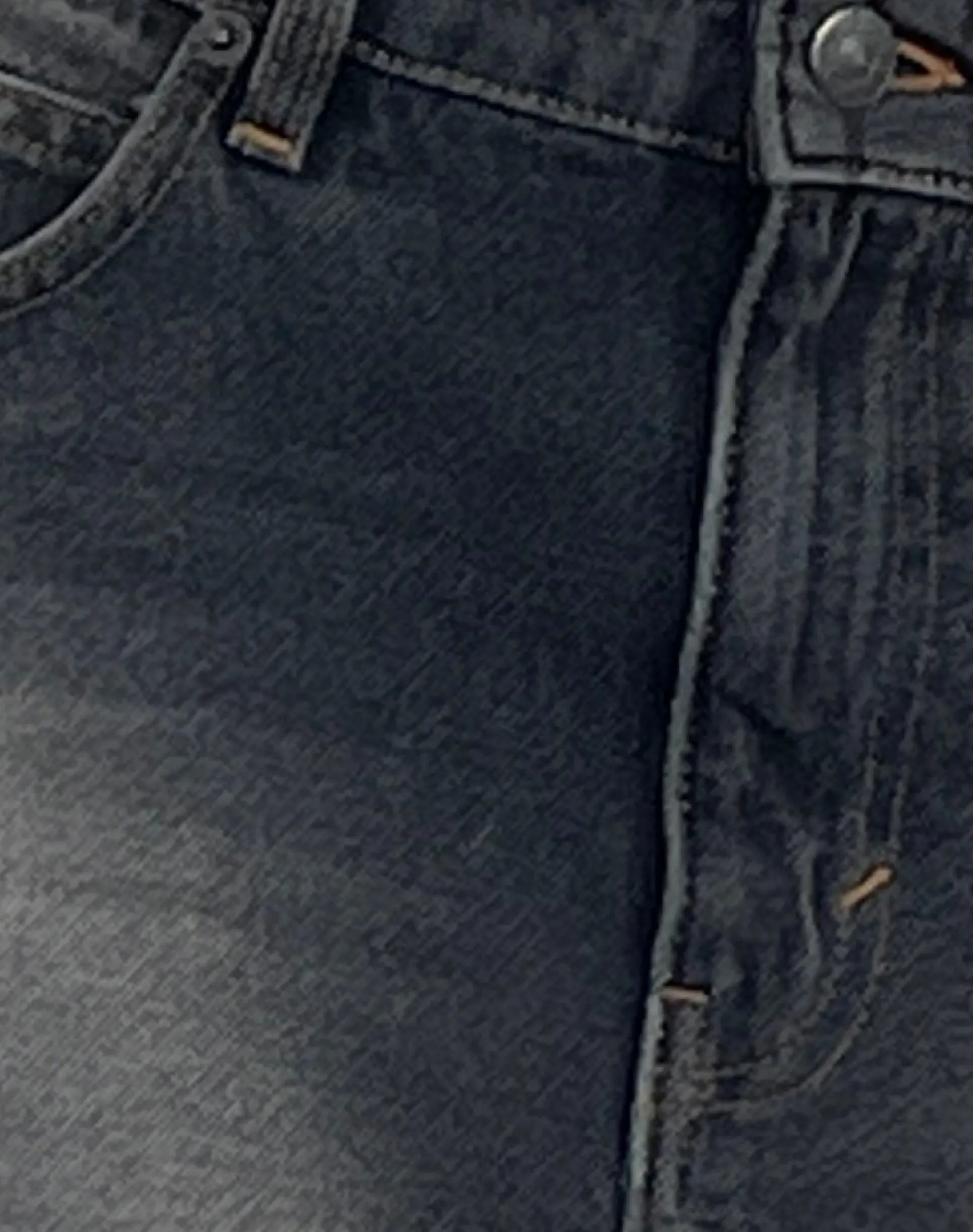 Motel Rocks A Line Skirts | Denim Skirts-Raw Hem Denim Mini Skirt in Grey Used Bleach GreyUsedBleach