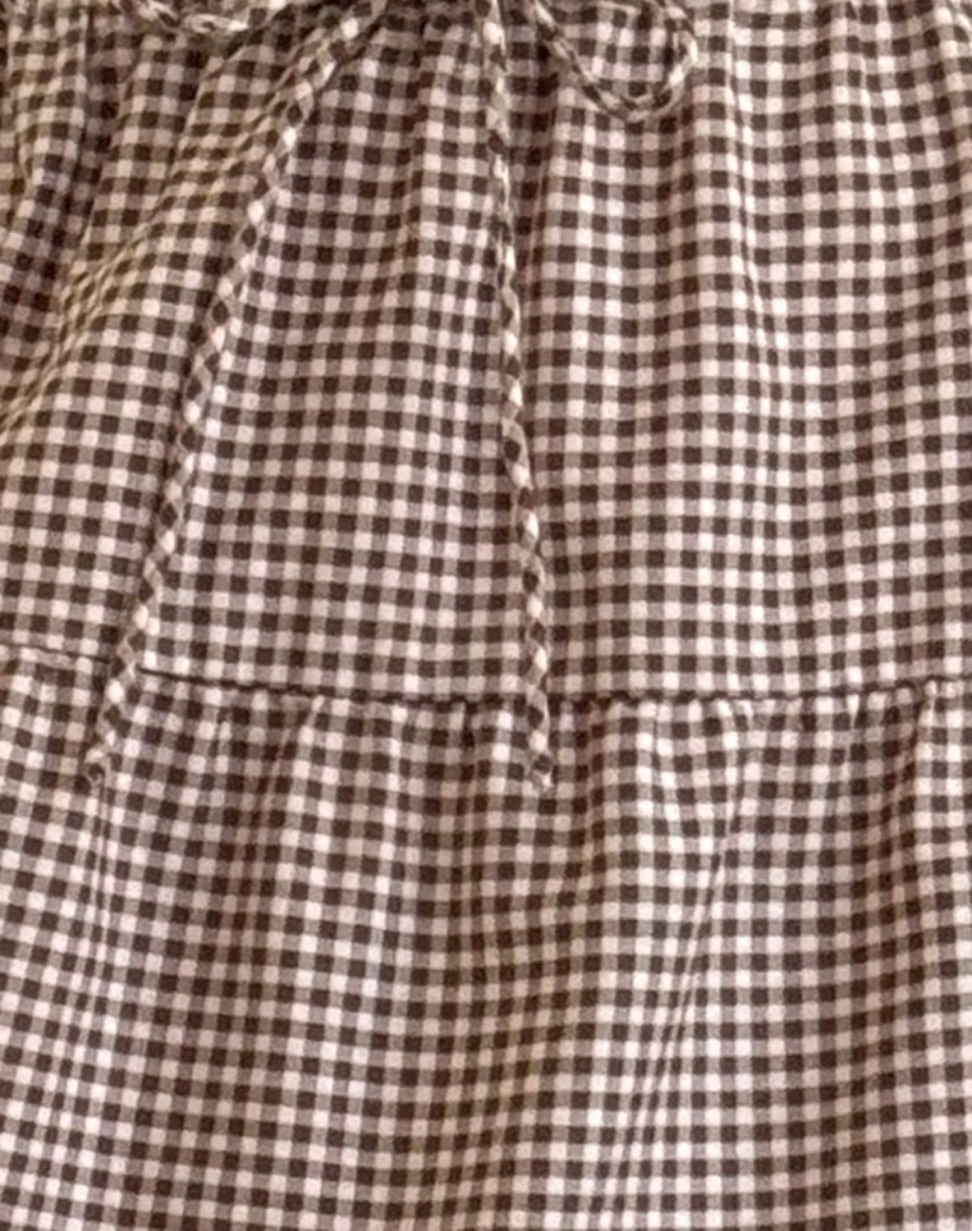 Motel Rocks Printed Skirts | Midi Skirts-Reef Midi Skirt in Mini Gingham Brown